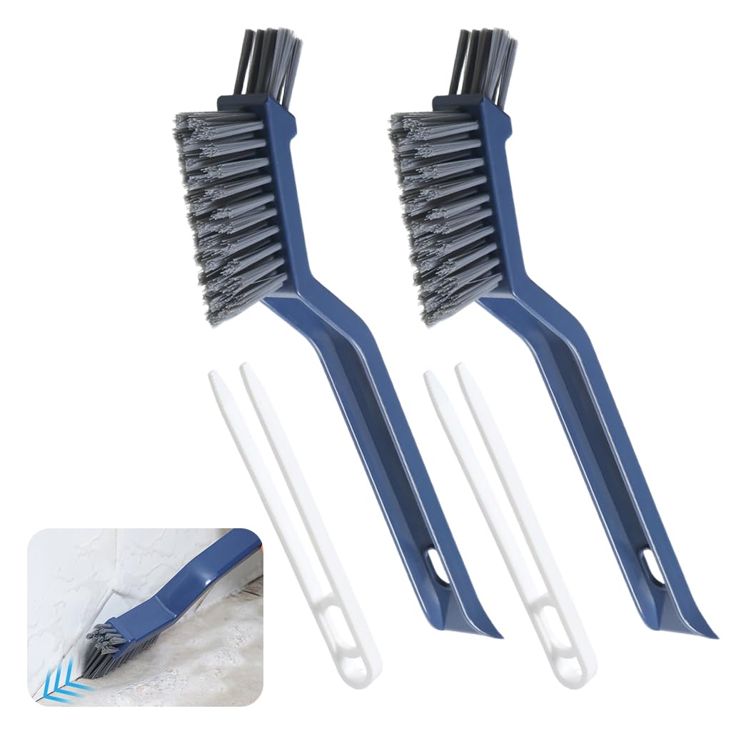 HASTHIP 2Pcs Crevice Cleaning Brushes 11 inches Cleaning Brush Nylon Hard Bristle Seam Cleaning Brush Multipurpose Cleaning Brushes for Tiles, Window, Wall Crevice, Kitchen Sink HASTHIP 2Pcs Crevice Cleaning Brushes 11 inches Cleaning Brush Nylon Hard Bristle Seam Cleaning Brush Multipurpose Cleaning Brushes for Tiles, Window, Wall Crevice, Kitchen Sink